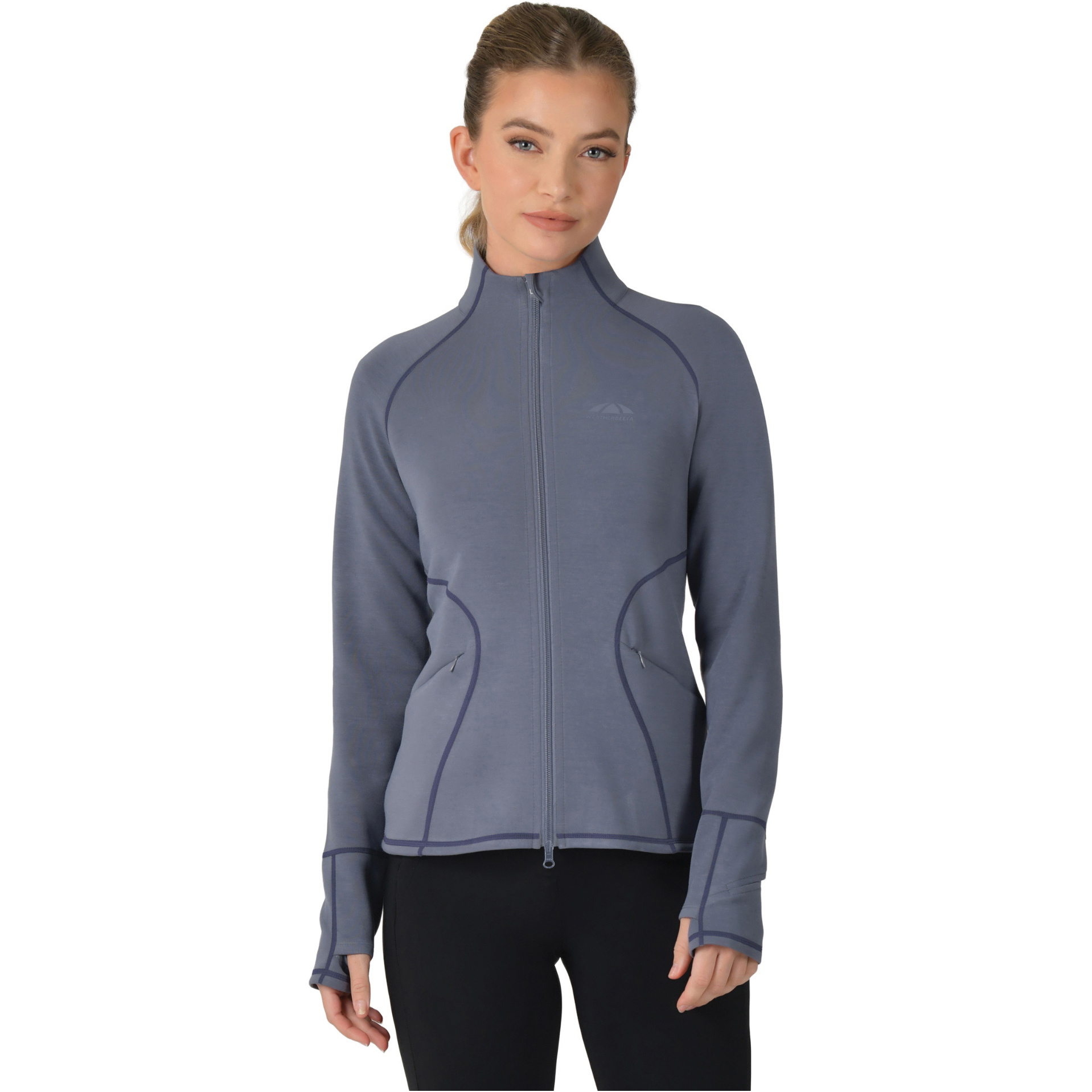 2025 Weatherbeeta Womens Copper Performance Jacket 1028841 - Slate Blue